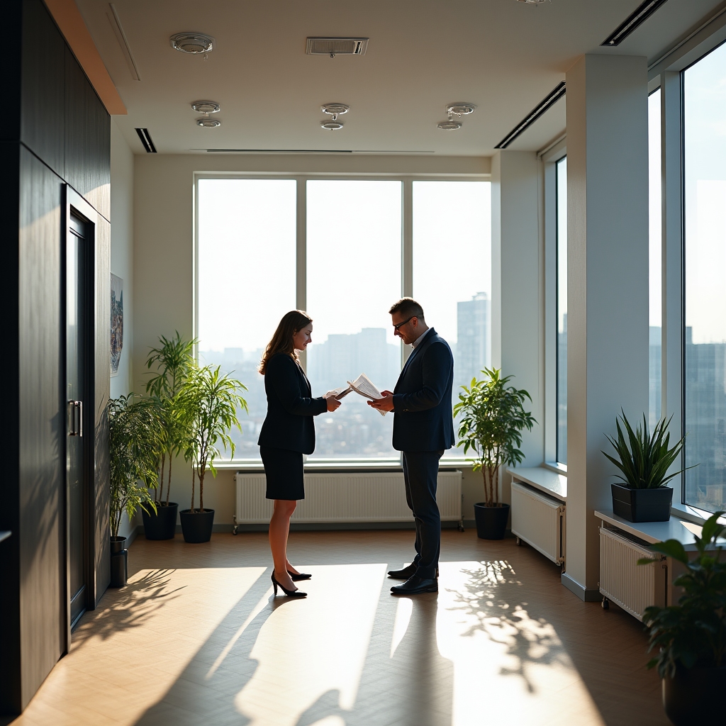 Aptivy consulting team in a professional office setting